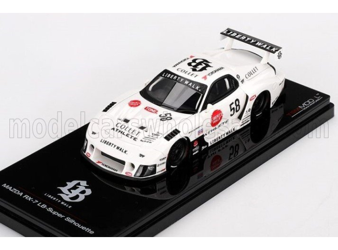 MAZDA Rx-7 (fd3s) N 58 Lb Super Silhouette Collet Athlete (2024), White