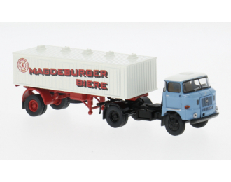 IFA W 50 Bier-SZ Magdeburger Biere (1965), light blue