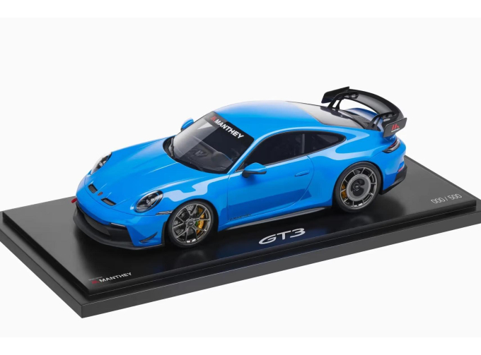 PORSCHE 911 (992) GT3 mit Manthey-Kit (2024), shark blue