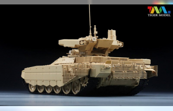 Сборная модель Боевая машина огневой поддержки БМПТ-72 "Терминатор II"