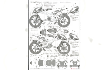 Сборная модель Honda RS250RW WGP250 (2009)