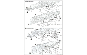 Сборная модель aвианосец Императорского флота Японии SORYU