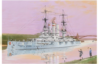 Сборная модель Корабль Schleswig – Holstein Battleship 1908