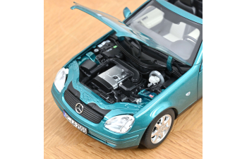 MERCEDES-BENZ SLK-Сlass SLK350 Cabriolet Spider (1996), green