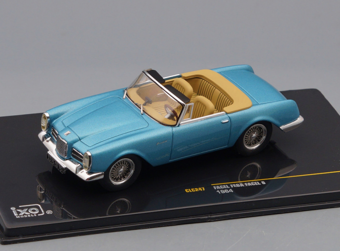 FACEL VEGA FACEL 6 (1964), light metallic blue