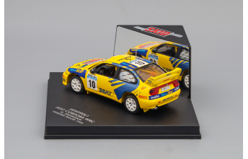 SEAT Cordoba WRC #10 "REPSOL" M. Gronholm Sweden Rally 1999, yellow