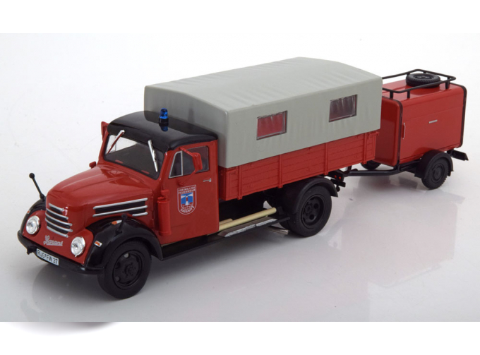 ROBUR Garant TSA/STA fire engine Sassnitz, red black