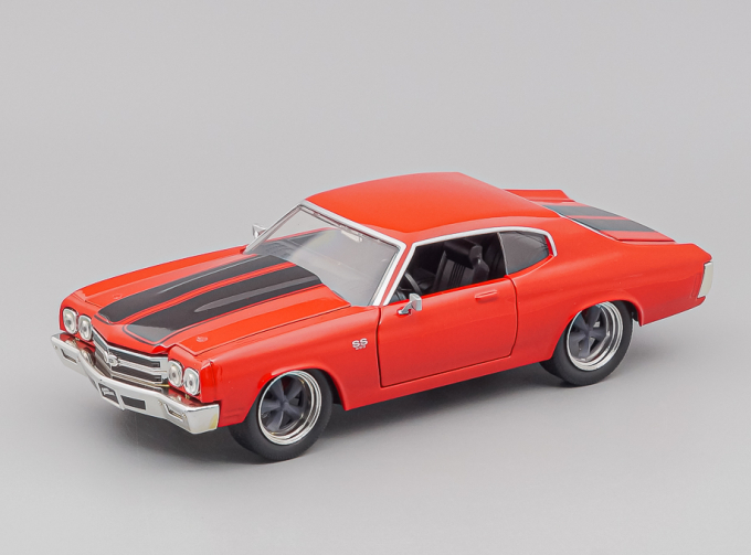 CHEVROLET Dom's Chevy Chevelle 454ss 1970 - Fast & Furious Iv (2009), red / black