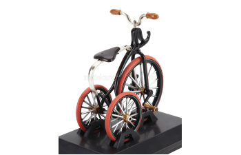 Детский трехколесный велосипед (1882), красный-черный / Kinder Triciclo Bicycle (1882), Red Black