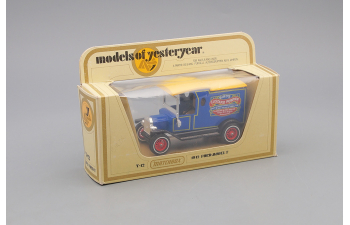 FORD Model T Custard Powder (1912), blue / yellow