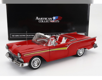 FORD Fairlane 500 Skyliner Cabriolet Open (1957), Flame Red