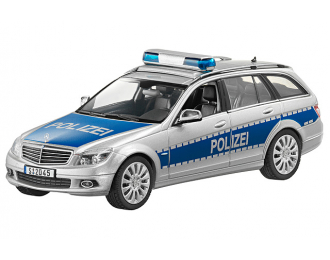 MERCEDES-BENZ C-Class Estate Polizei S204 (2011), silver iridium