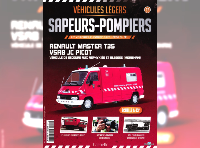 RENAULT Master T35 VSAB JC Picot из серии SAPEURS-POMPIERS