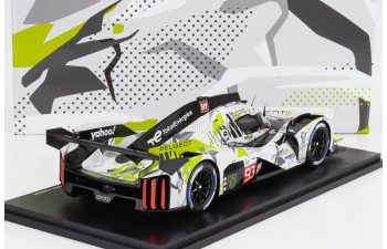 PEUGEOT 9x8 X6h 2.6l V6 Turbo Team Peugeot Totalenergies №93 24h Le Mans (2024) Mikkel Jensen - Nico Muller - Jean Eric Vergne, White Yellow