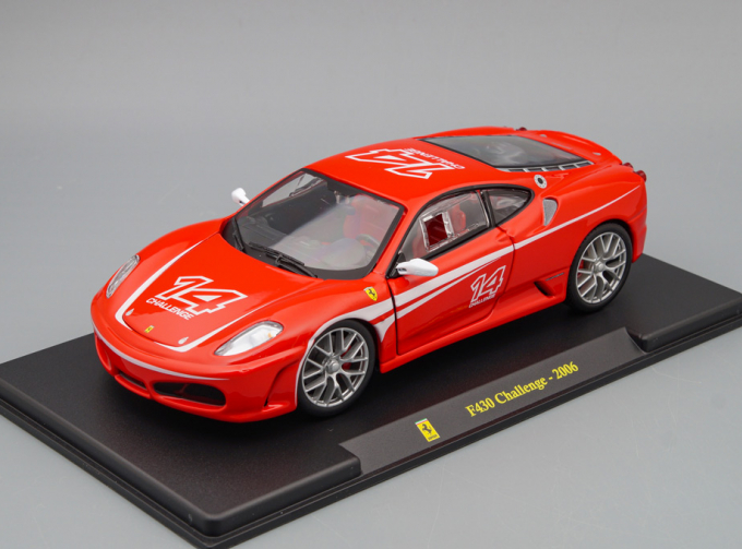 FERRARI F430 Challenge #14 (2006), red