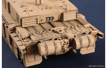 Сборная модель British Challenger II (OP.Telic) Iraq 2003