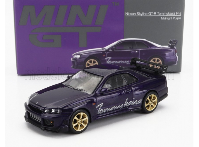 NISSAN Skyline Gt-r (r34) R-z Tommykaira Rhd Coupe (2007), Purple