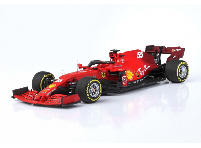 FERRARI F1 SF21 Team Scuderia Ferrari Mission Winnow #55 C.Sainz Emilia Romagna Italy GP (2021)