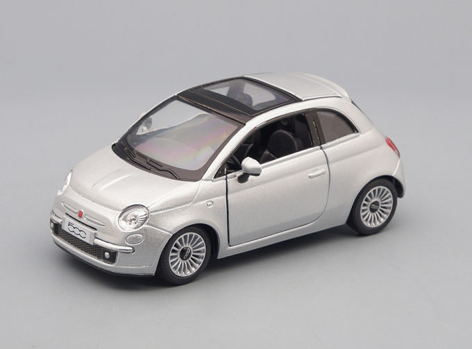 FIAT 500, silver