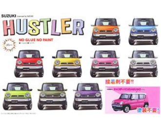 Сборная модель Suzuki Hustler, candy pink metallic