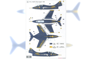 Сборная модель Grumman TF-9J Twogar (ВМС США и Blue Angels)