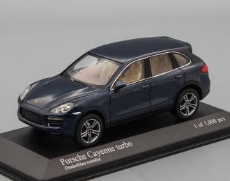 PORSCHE Cayenne Turbo (2010), blue metallic