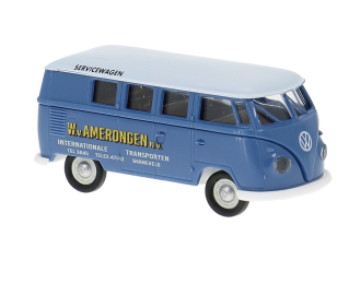 VOLKSWAGEN T1b Kombi van Amerongen (1960), blue