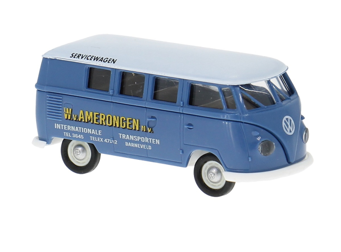 VOLKSWAGEN T1b Kombi van Amerongen (1960), blue
