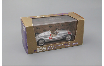 AUTO UNION Type D (1938) Silver #4