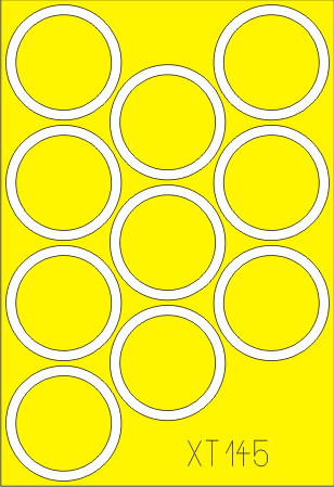 Окрасочная маска Американский легкий плавающий танк M-551 SHERIDAN (катки)