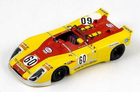 PORSCHE 908/2 №60 Le Mans 1971, yellow