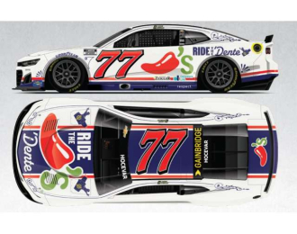 Chevrolet #77 Carson Hocevar *Chili`s Ride The `Dente*, red/white/blue 2025