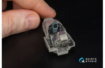 3D Декаль интерьера кабины Dassault Rafale C/M (Revell) (с 3D-печатными деталями)