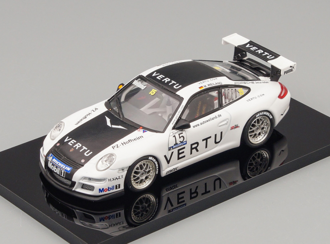 PORSCHE 911 GT3 Cup type 997 VERTU #15 Porsche Supercup 2006, M.Weiland, white / black