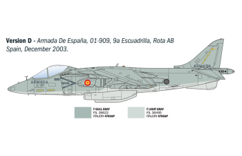 Сборная модель McDONNEL DOUGLAS Av-8b Harrier Military Airplane (1978)