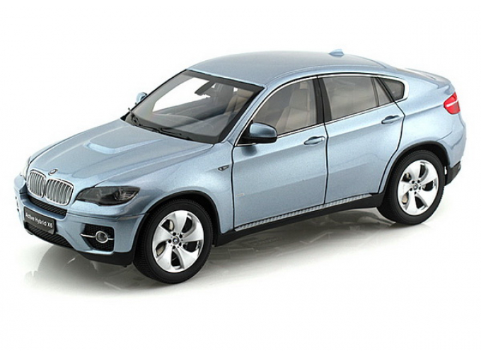 BMW X6 Active Hybrid (E71), Blue water metallic Interior, Light Brown w/wood deco