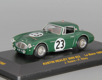 AUSTIN-Healey 3000 #23 Le Mans J. Sears - P. Riley (1960), green