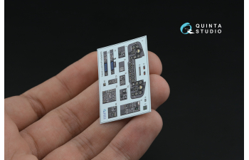 Декаль интерьера кабины Lynx AH-7 (Airfix) (с 3D-печатными деталями)