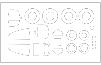 Сборная модель P-39N Airacobra