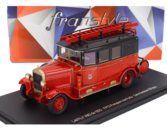 LAFFLY Vm2 Truck Fp13 Sapeurs Pompiers De Paris (1925), Red Black