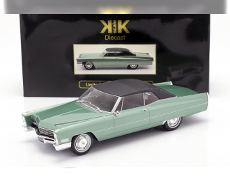 CADILLAC De Ville Cabriolet Soft-top (1967), Light Green Met