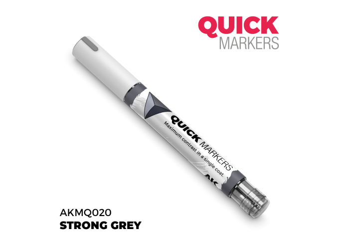 Маркер QUICK MARKER - Сильный серый / Strong Grey