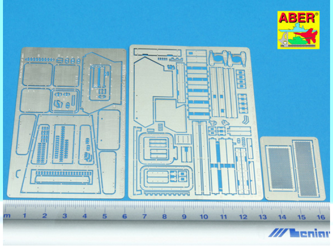 ABER Engine upper deck for Heavy Armoured Car Sdkfz.234, Italery