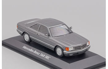 MERCEDES-BENZ 560 SEC C126 (1986), grey metallic