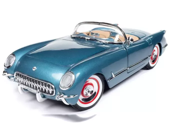 CHEVROLET Corvette Convertible (1954), синий металлик