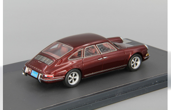 PORSCHE 911 Troutman & Barnes 4-door (1972), dark red metallic