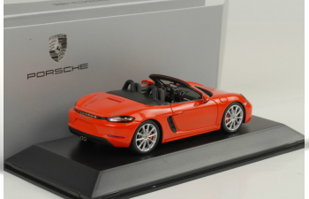 PORSCHE 718 Boxster S (982), lava orange