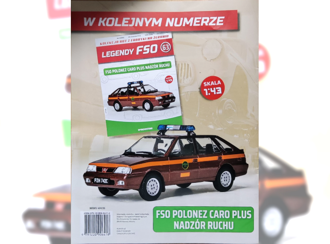 FSO POLONEZ Caro Plus Nadzor Ruchu, Kultowe Legendy FSO 63