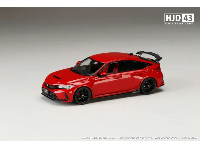 HONDA Civic Type R (FL5) with Genuine Optional Parts, flame red