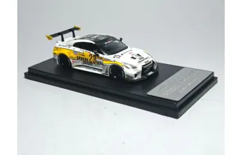 NISSAN LB GTR GT Flash Ver. 1, white/yellow